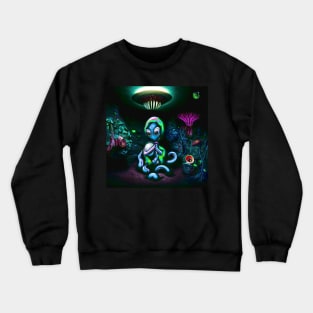 Alien mass Crewneck Sweatshirt